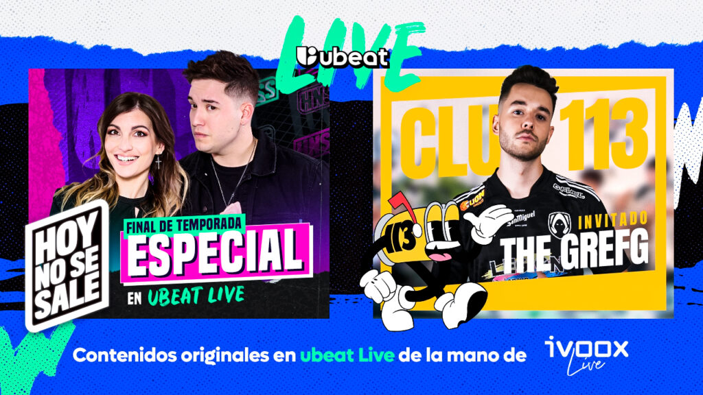 Podcasts en directo en Ubeat Live